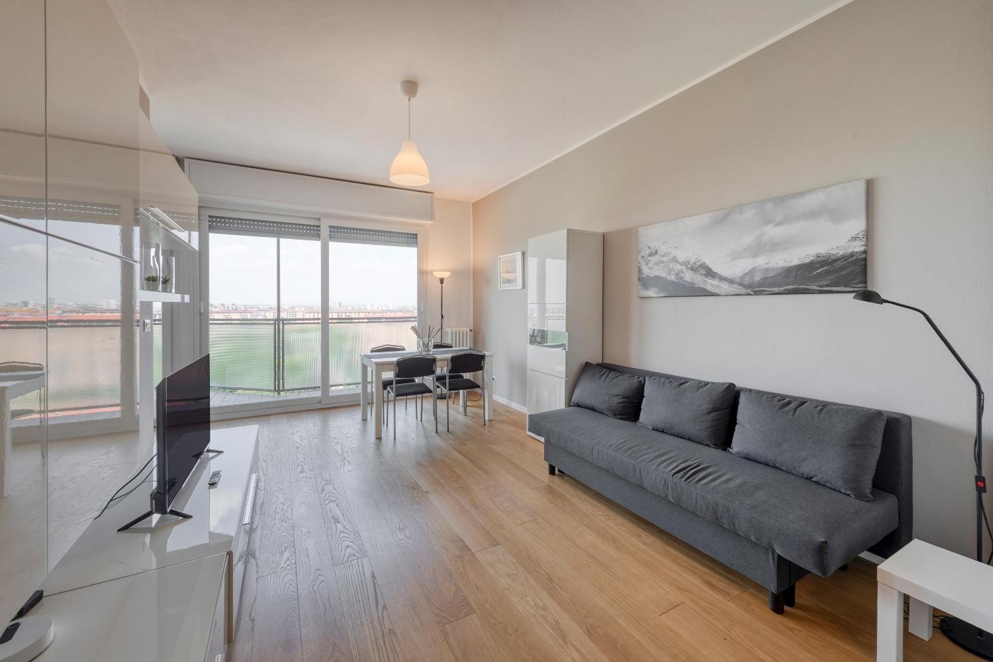 Appartement Omodeo, 19 - Ampio E Panoramico Milaan